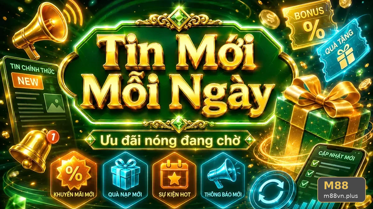 Khuyến Mãi M88 Tại m88vn.plus: Đọc Chi Tiết Giao Diện Tin Mới, Ưu Đãi Và Điều Kiện Nhận Thưởng – Hướng Dẫn Xác Minh Tài Khoản Và Bảo Vệ Thông Tin Cá Nhân | Góc Nhìn Mở Rộng