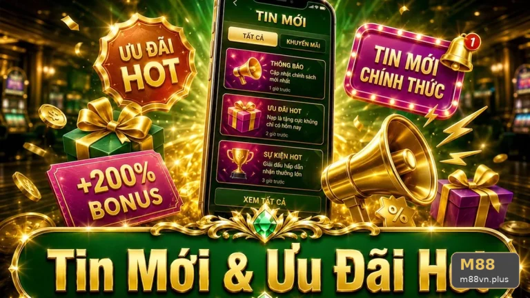 Đọc kỹ thời hạn ưu đãi trước khi bấm nhận thưởng tại M88
