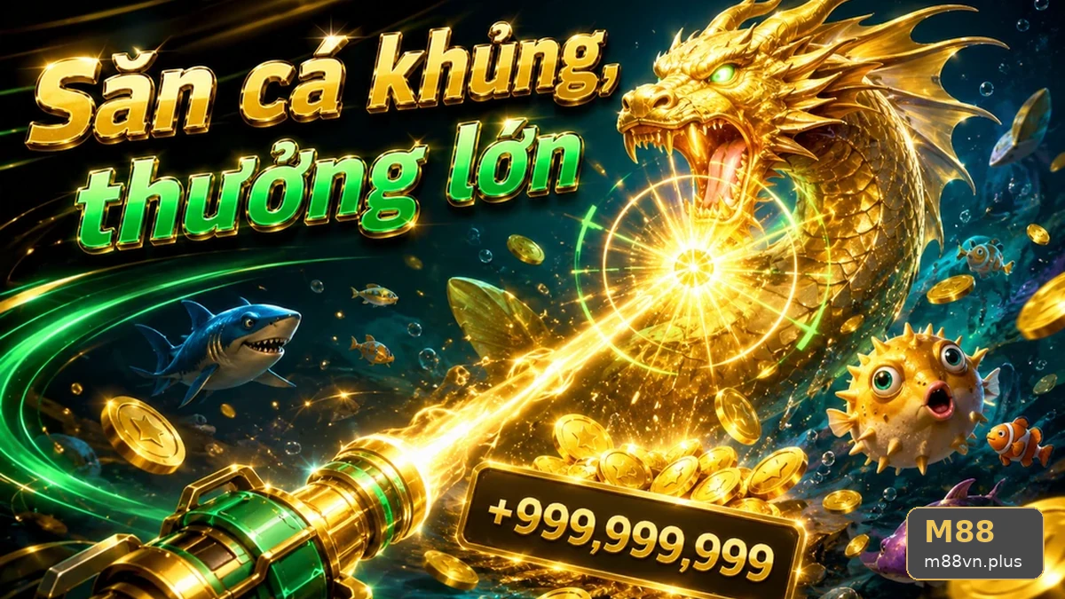 Chọn mức đạn nào khi săn thưởng bắn cá tại M88?