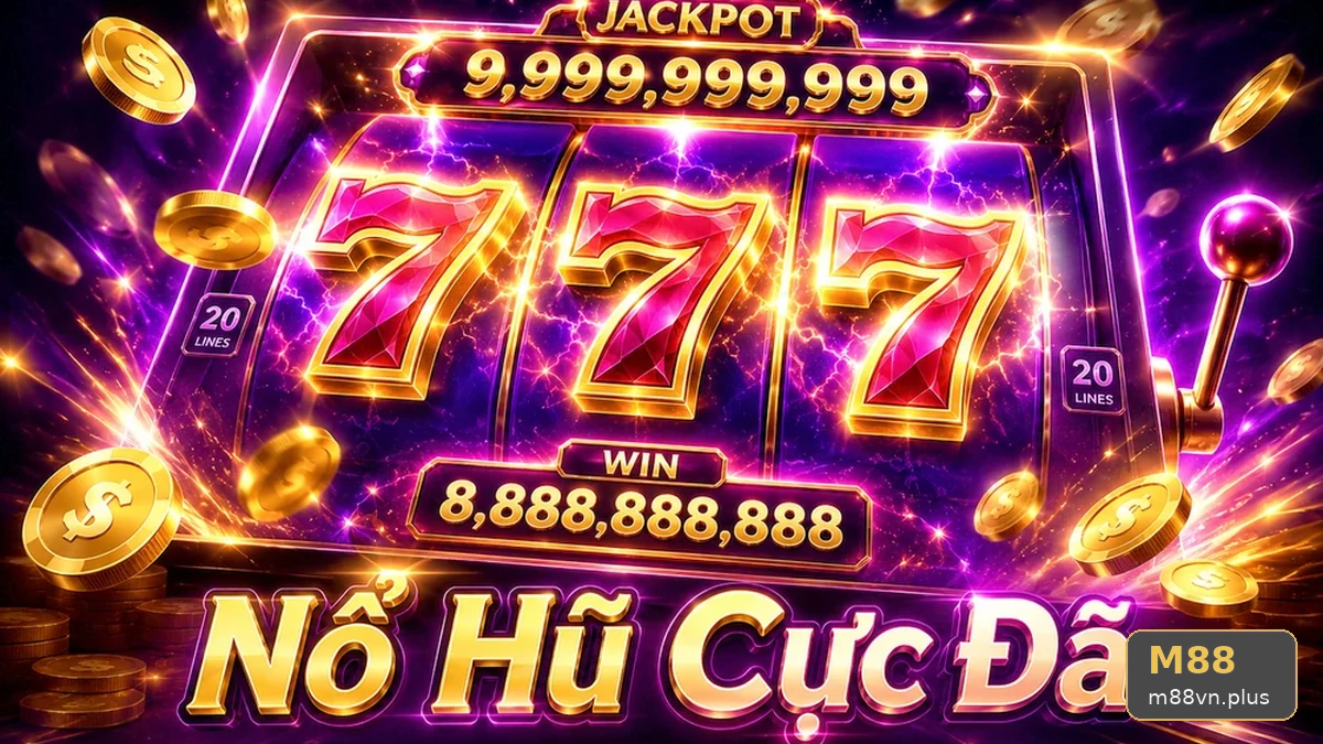 Phá Chi Tiết Cảnh Slot Và Jackpot Khi Nổ Hũ Tại M88