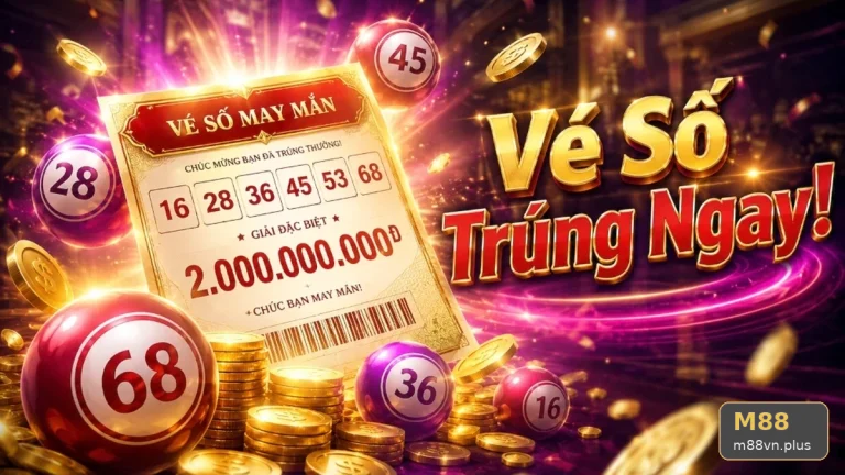 Luôn đối chiếu mã đài trên vé số trước khi dò bảng kết quả xổ số M88